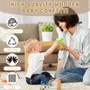 Pack of 120 Baby Shower Decoration Wooden Confetti Birthday Wood