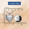 Fanery Sue Locket Necklace for Women, Heart Lockets Picture Pendant