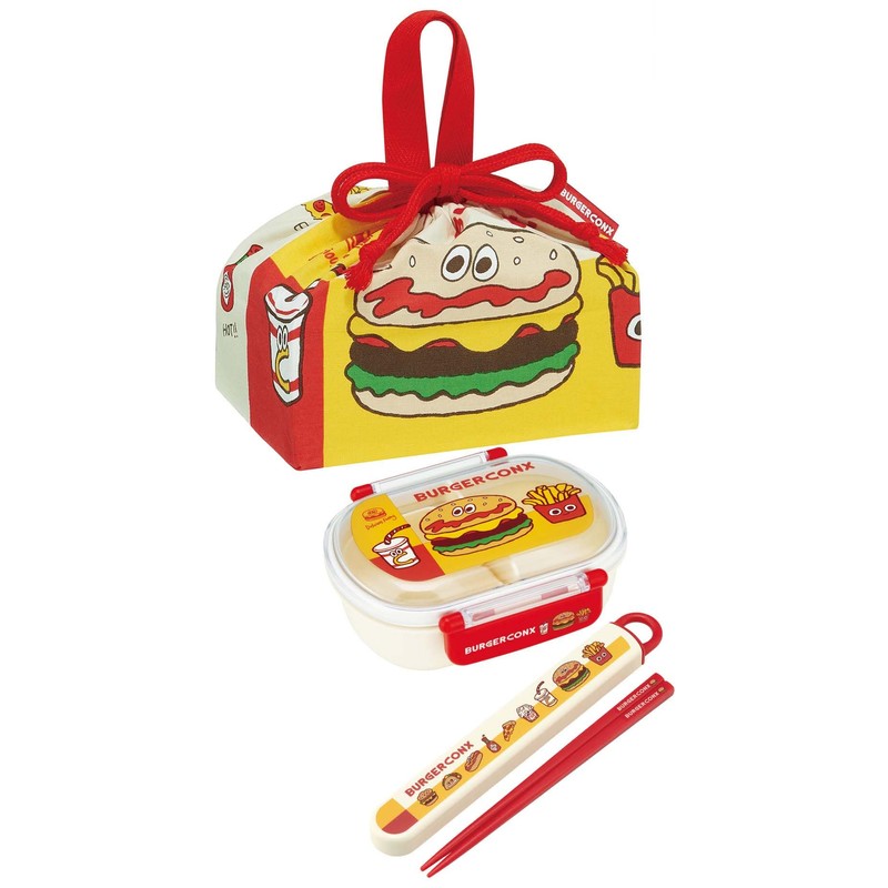 Skater KB7-A Children's Bento Bag, Drawstring Lunch Bag, Made in