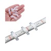 MSDUSA 100 Pack LED Strip Light Mounting Brackets LED Strip