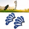10pcs Golf Iron Head Cover with Number Printing Neoprene Zippered