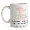 Mr. & Mrs. Panda Tasse Zauber der Polsterin - Geschenk,
