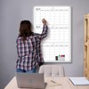 Lincia 36" x 24" Magnetic Vertical 3 Month Dry Erase