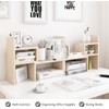Jerry & Maggie - Desktop Organizer Office Storage Rack Adjustable