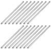 16pcs Hardened Steel Pushrods Set 5/16in Diameter 7.8in Standard Length