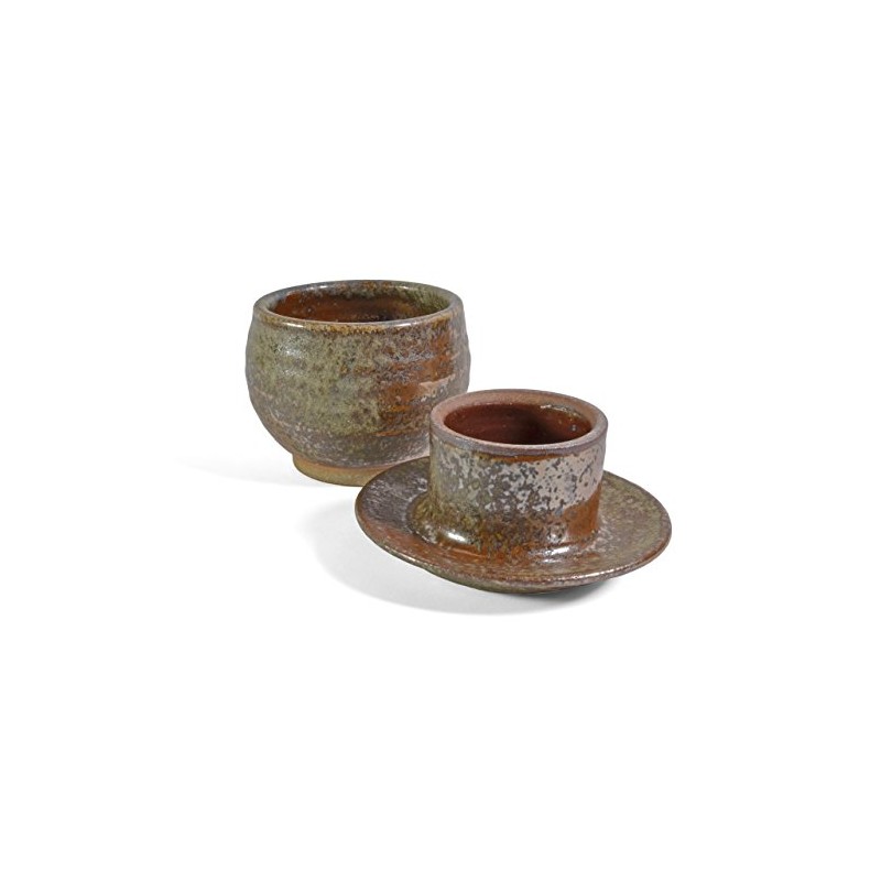 Dock 6 Pottery French Butter Dish, Copper