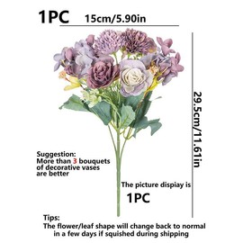 Artificial Eucalyptus Flower for Summer Decorations, 1 Count Faux Flower Decoration for Home Wedding Party Festival, Romantic Atmosphere Creation Decor - Color: Baby Pink, Specification: one-size