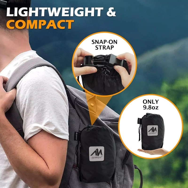 KANCOKIT Mosquito Net for Camping Hammock, Lightweight & Portable Hammock