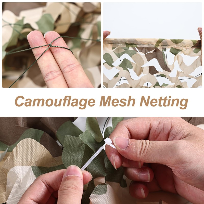 FullLit camo Netting Camouflage Netting Brown Camo-2 * 3