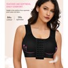 BRABIC Front Closure Compression Mastectomy Everyday Bra for Women Post