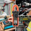 BTMETER - Multímetro digital para abrazadera, rango automático, 4000 TRMS