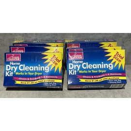 Custom Cleaner Lot Of 6 Custom Cleaners Home Dry Cleaning Kit  SEALED