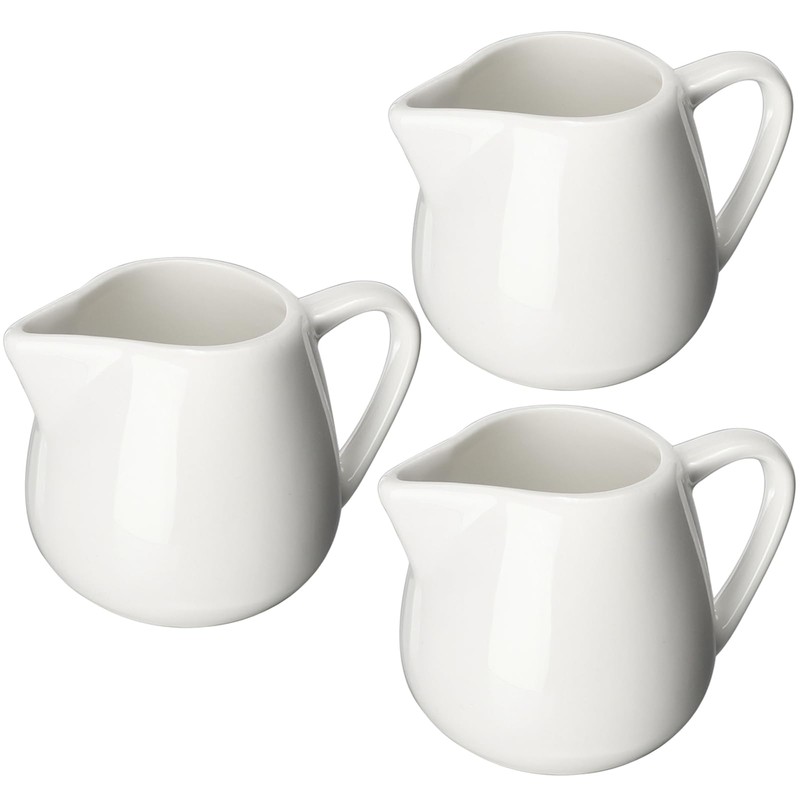 Small Milk Jug Set - 130 ml Creamer Jug with