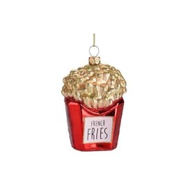 Gift Company Pommes Pendant, Red/Gold