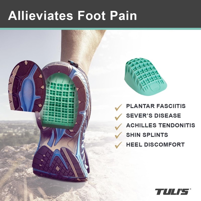 Tuli's Heavy Duty Heel Cups Large (Over 80Kg)