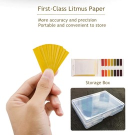 LabAider 3 Pack pH.1-14 Test Paper Extensive Test Paper Litmus Test Paper 240 Strips pH Test with Storage Case for Saliva Urine Water Soil Testing Pet Food and Diet pH Monitoring (3 PACK with Storage Case)