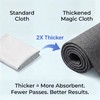 Thickened Magic Microfiber Cleaning Cloth 10-Pack Extra-Size 11.8x15.8 in