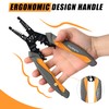 MulWark 3 in 1 Automatic Self Adjusting Wire Stripper/Cutter/Crimper, 8