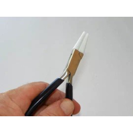 Unbranded Nylon Jaw Round-Nose Pliers w/ Extra Tips