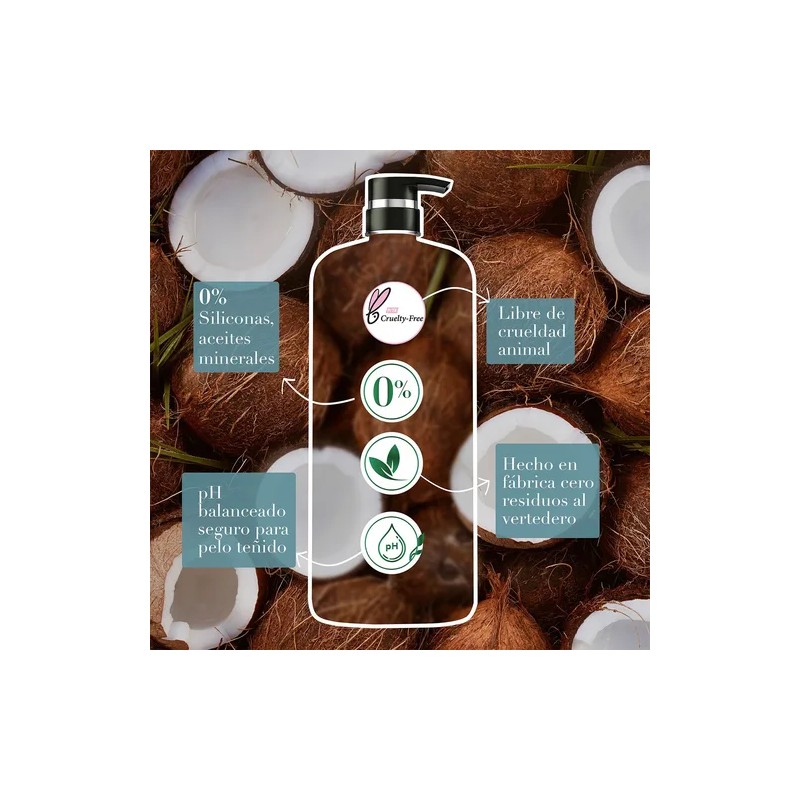 Shampoo Hidrata Agua De Coco & Jazmín 600 Ml Herbal