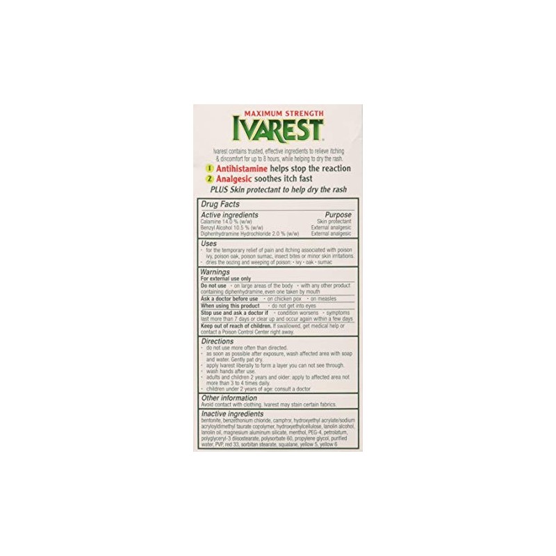 Ivarest - Crema antipicazón de 8 horas de máxima resistencia,
