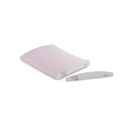 TONES Professional Nail Buffer 100/180 (10 Pack) - Double Sided Ergonomic Emery Boards for Natural Acryliuc Gel Nails, Perfect for Nail Techs or DIY Nails at Home