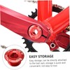 Mipcase 2pcs Practical Bike Crank Bolt Mountain Bike Parts Accessories