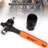 BEAUGIREW Bike Crank Puller Tool Set Bicycle Crank Extractor Arm