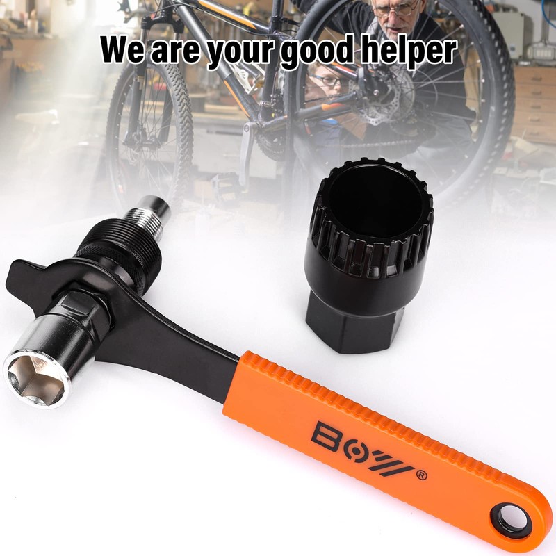 BEAUGIREW Bike Crank Puller Tool Set Bicycle Crank Extractor Arm