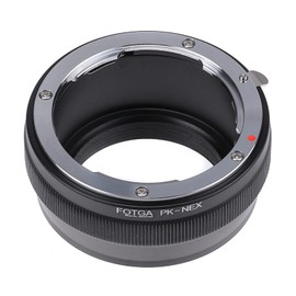 Hersmay PK-NEX Lens Adapter for Pentax PK K Lens Suitable for Sony E-Mount NEX5 NEX6 NEX7 A7 I II III IV A7S A7R A7SII A7SIII A7RII A6500 A6300 A6000 A5100 A5000 NEX-FS700 VGG 30 VG99 00 PXW-FS7