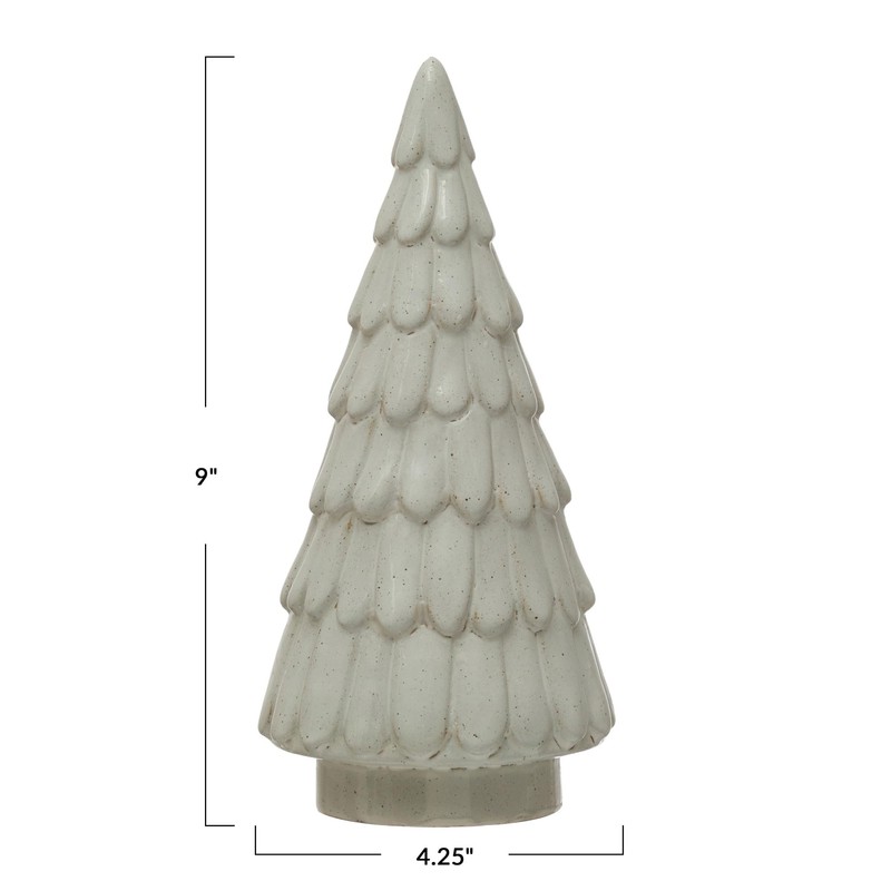 Creative Co-Op Figures and Figurines, Stoneware, Gray