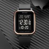 Datirzyx Men's Digital Watch, Soft Band, Waterproof, Cool Digital Watch,