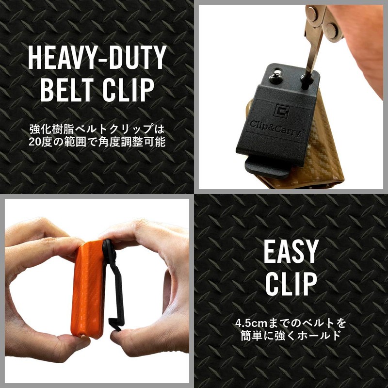 Clip & Carry Kydex Case for LEATHERMAN (Kydex Case) CHARGE+