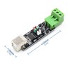 Hailege 2pcs USB to RS485 TTL Serial Converter Adapter FT232RL