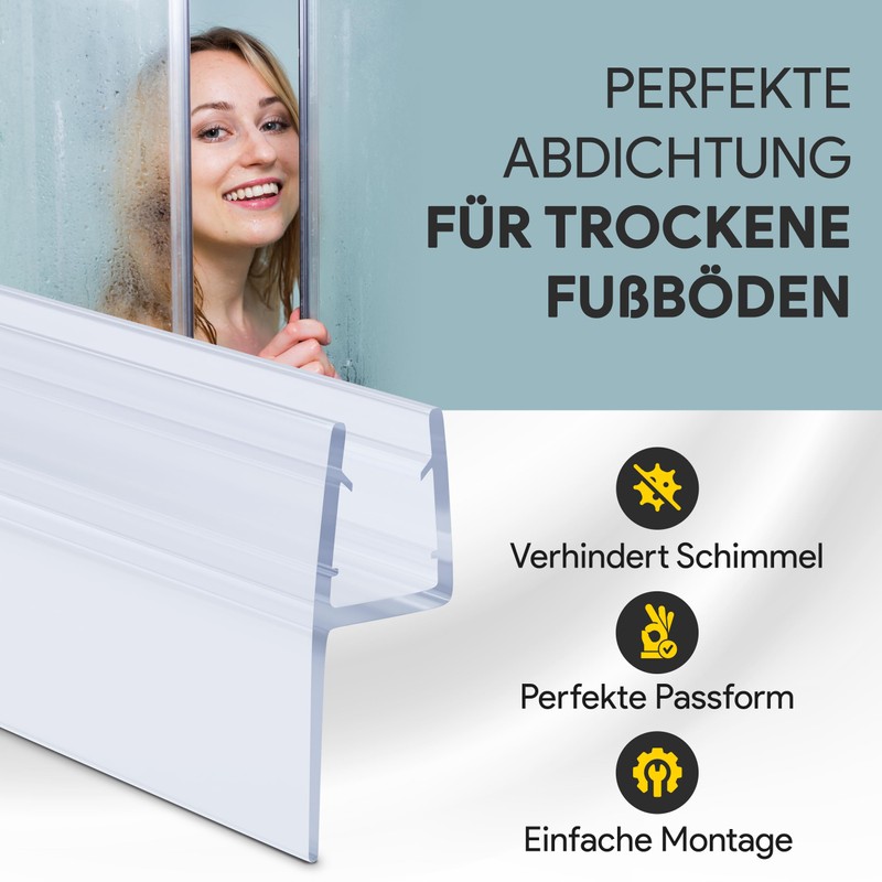 Shower Seal PVC Replacement Seal Shower Cubicle Shower Type 22