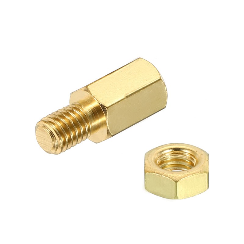 PATIKIL 10 mm + 6 mm M5 Spacing Screws, Pack