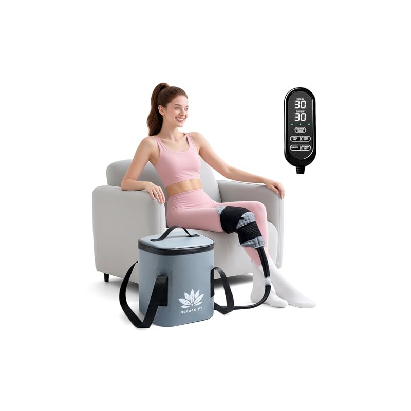 Ice Machine for Knee Shoulder Hip After Surgery w/Compression, Cold