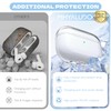 MHYALUDO MHYALUDO Airpods Pro 2nd/1st Generation Case Cover, Compatible with