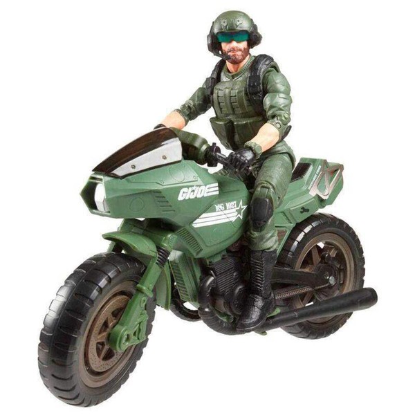 GI Joe Classified Series: Alvin "Breaker" Kibbey with Ram Cycle