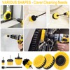 SHIELDPRO 18 Pack Drill Brush Attachment Set, Power Cleaning Scrub