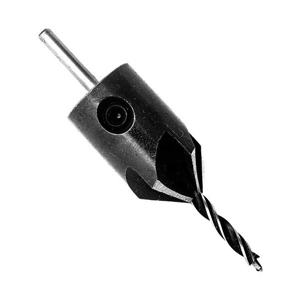 Bosch 2608596392 Brad Point Wood Drill Bit with 90° Countersink, 5mm