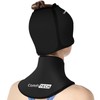 ComfiTECH Cold Cap and Neck Ice Pack Wrap Gel Combo,
