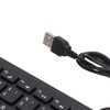 Keyboard 78 Key Mute Ultra Thin Wired Mini USB Interface