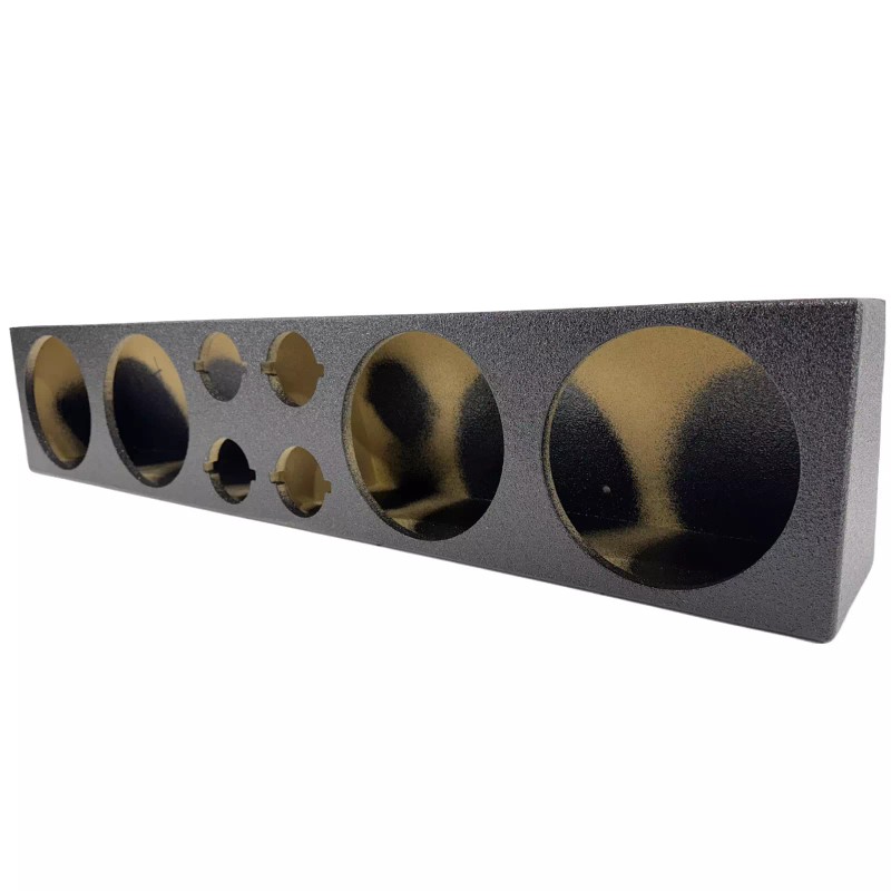 Mega Bass Universal Speaker Panel 4x8" Tweters Speaker Pod Enclousure