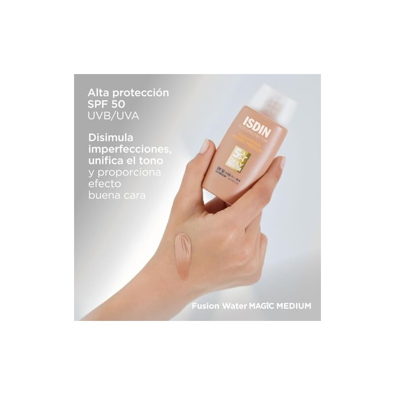 ISDIN Fotoprotector Fusion Water Color SPF50 con Color