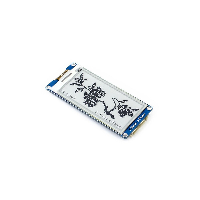 296x128 Resolution 2.9 Inch E-Paper Display Panel Module 3.3v E-Ink