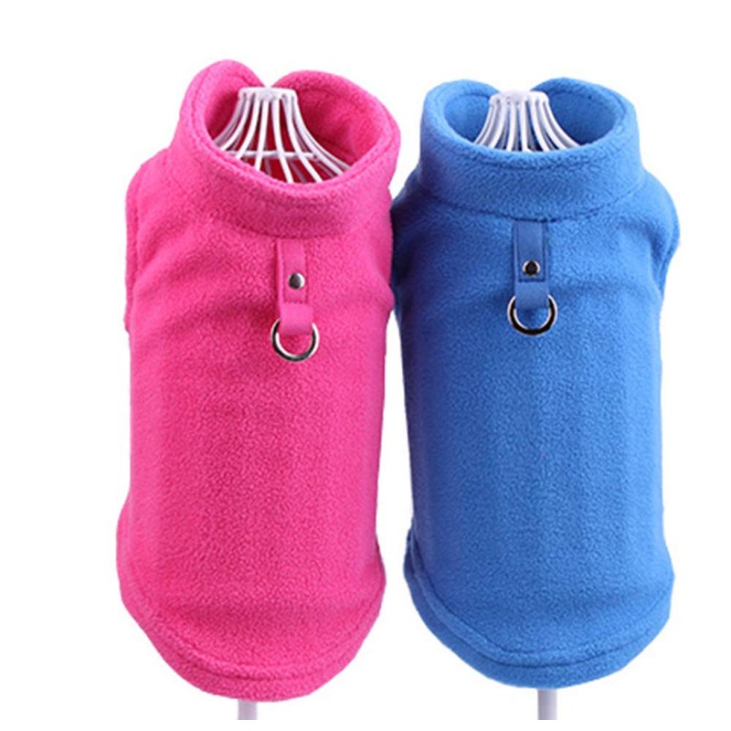 Dog Sweater / Dog Sweatshirt, Soft Fleece Vest Cold Weather