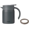 Kyocera SV-600PC-GY-AZ Vacuum Insulated Teapot, Coffee Server and Packing Set,