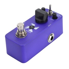 Electric Effects Pedal Aluminium Alloy Blue Color Piezo Standard Jumbo Guitar Effects Pedal for Performance