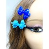 Tara Girls Self Hinge Bow Hair Barrettes 18 Pieces Selection